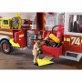 Jeu de Véhicules Playmobil US Tower Ladder City Action 70935 Camion de Pompiers (113 pcs)