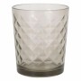 Set de Verres Sweet Home Diamonds Gris 360 ml 6 Pièces (4 Unités)