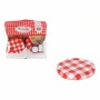 Set Mediterraneo Vichy Tapa Con rosca 6 Piezas (50 Unidades) (6 pcs)