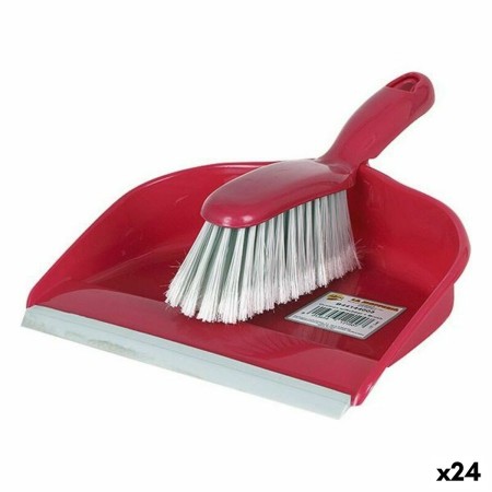 Pelle ramasse poussière La Mopperia 39322 Brosse Caoutchouc 23 x 30,5 x 10 cm (24 Unités) (23 x 30,5 x 10 cm)