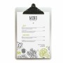 Porte-menus Securit Food&drink 33,2 x 22,8 cm Métal