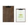 Porte-menus Securit Noyer 33 x 23 x 2,2 cm Bois