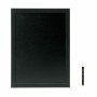 Ardoise Securit Woody Teck Mural Noir 40 x 20 cm