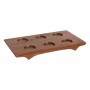 Support Inde Mood Chêne Bois 31,5 x 17 x 3 cm (4 Unités)