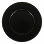 Assiette plate Viejo Valle Neat Noir Porcelaine Ø 28 cm (6 Unités)