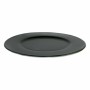 Plato Llano Viejo Valle Neat Negro Porcelana Ø 28 cm (6 Unidades)