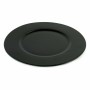 Assiette plate Viejo Valle Neat Noir Porcelaine Ø 28 cm (6 Unités)