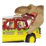 Figurine d’action Mattel Dinosaurio T-Rex Jurassic World Voiture