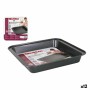 Bandeja para Horno Quttin GR-52283 Cuadrado 27 x 25,5 x 4,2 cm (12 Unidades)