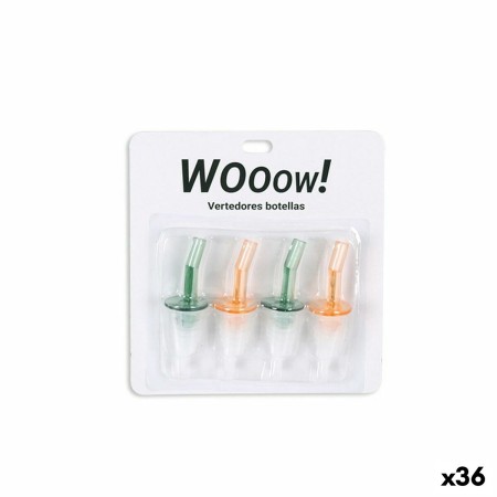 Bouchon verseur Lot Plastique 4 Pièces 2,9 x 9 cm (36 Unités)