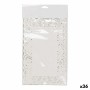 Tapis Wooow Blanc Papier 24 Pièces 19 x 30 cm (36 Unités)