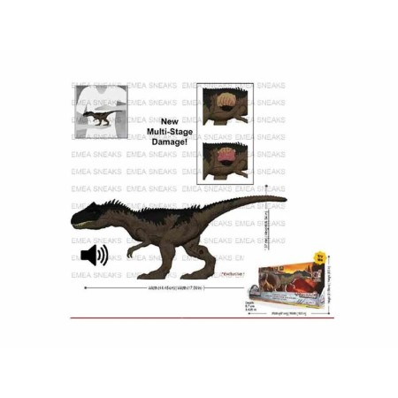 Personnage articulé Mattel Jurassic World Allosaurus 44 cm avec son