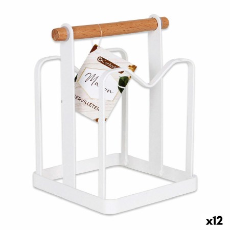 Servilletero Confortime 124022 Blanco 14,2 x 12,2 x 18,7 cm (12 Unidades)