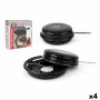 Barbecue Portable Algon Noir (Ø 30 cm)