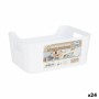 Panier Multi-usages Dem Blanc 19 x 13,5 x 8 cm (24 Unités)