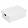 Caisse de Rangement Empilable Confortime Avec couvercle 26 x 17,5 x 8,5 cm (10 Unités)