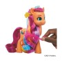 Playset My Little Pony Sunny Starscout Magic Hairstyles 15 cm 18 Pièces