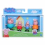 Ensemble de Figurines Hasbro Peppa Pig Family 4 Pièces