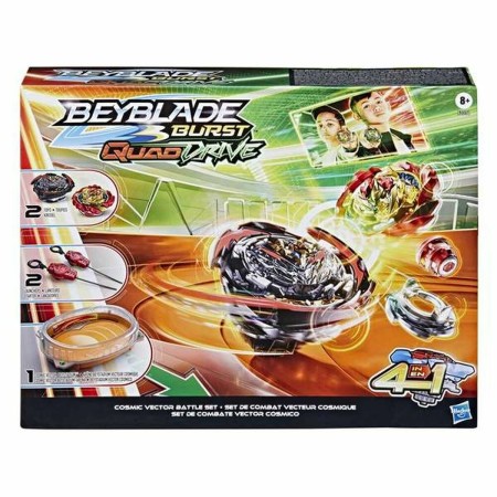 Stade Hasbro Beyblade Quad Drive Toupie x2