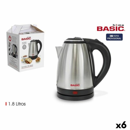 Bouilloire Électrique avec Voyant LED Basic Home 1500 W (1,8 L)