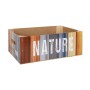 Boîte de rangement Confortime Nature 30 x 20 x 10 cm (12 Unités)