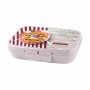 Boîte à Sandwich Titiz Plastique 600 ml 16 x 12 x 4 cm (24 Unités)