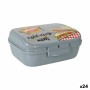 Fiambrera para Sandwich Titiz Plástico 1 L 16 x 12 x 6,5 cm (24 Unidades)