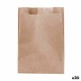 Set de Bolsas Algon Desechables papel kraft 25 Piezas 13 x 18 cm (36 Unidades)