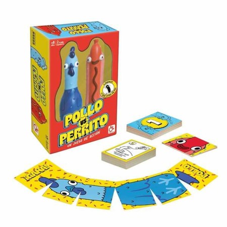 Juego de Mesa Mercurio Pollo VS Perrito ES