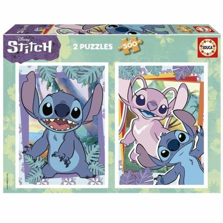 Puzzle Enfant Stitch 500 Pièces 2 en 1