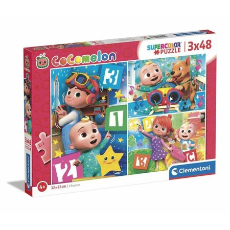 Puzzle CoComelon 48 Piezas 3 en 1 Infantil