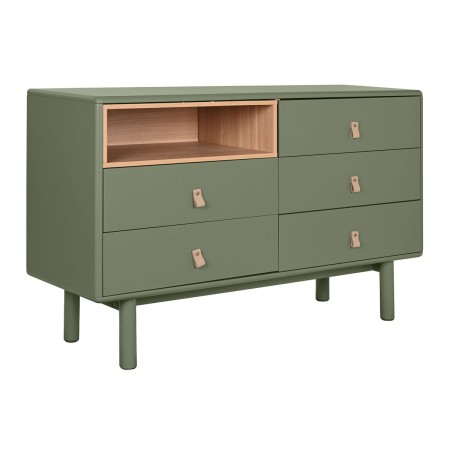 Cómoda Home ESPRIT Verde Polipropileno Madera MDF 120 x 40 x 75 cm