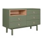 Cómoda Home ESPRIT Verde Polipropileno Madera MDF 120 x 40 x 75 cm