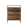 Commode DKD Home Decor Marron Métal Acacia Bois Recyclé 80 x 40 x 105 cm