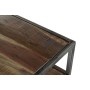 Cómoda DKD Home Decor Marrón Metal Acacia Madera Reciclada 80 x 40 x 105 cm