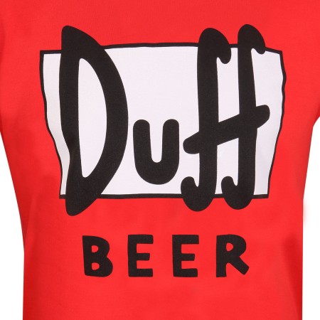 Camiseta de Manga Corta The Simpsons Duff Unisex