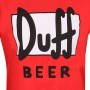 T shirt à manches courtes The Simpsons Duff Unisexe