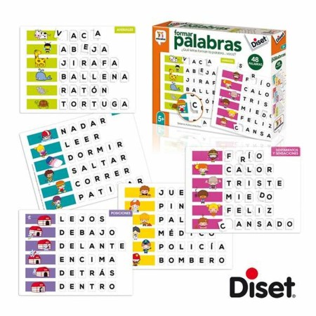 Jouet Educatif Diset Create Words (ES)