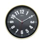 Horloge Murale Versa Gris Plastique 4 x 30 x 30 cm