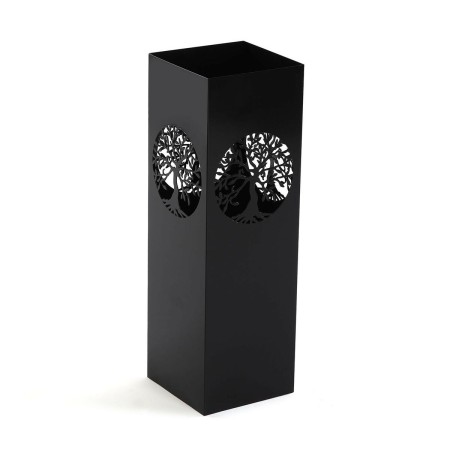 Paragüero Versa Árbol de la vida Negro Metal Hierro 15 x 49 x 15 cm