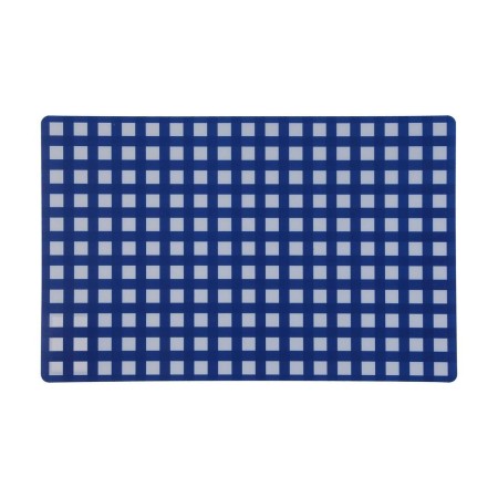 Dessous de plat Versa Carreaux Bleu polypropylène 43 x 28 cm