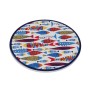 Dessous de plat Versa Poissons Liège Céramique 20 x 20 cm