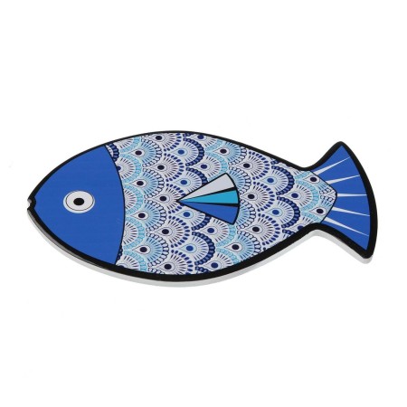 Dessous de plat Versa Poisson Liège Céramique 25 x 15 cm