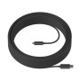 Cable USB A a USB-C Logitech 993-001574 Negro