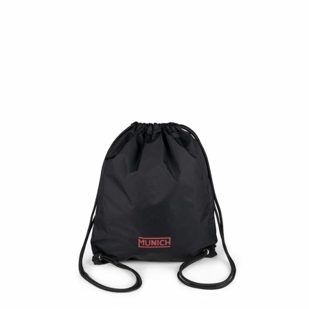 Bolsa Mochila con Cuerdas Munich Sports 2.0 Negro