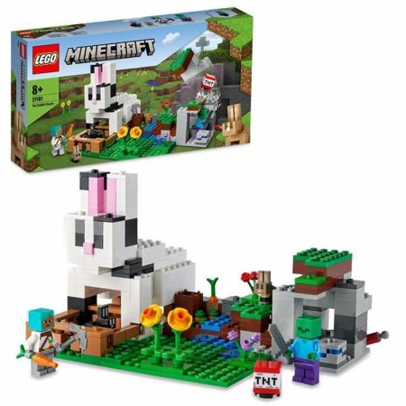 Playset Lego Minecraft The Rabbit Ranch 21181