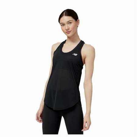 Camiseta de Tirantes Mujer New Balance Accelerate Negro