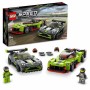 Playset Lego Aston Martin Valkyrie Amr Pro And Aston Martin Vantage Gt3 76910