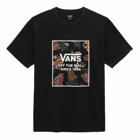 Camiseta de Manga Corta Hombre Vans Box Garden Negro