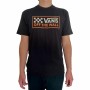 Camiseta de Manga Corta Hombre Vans Wrecked Angle Negro